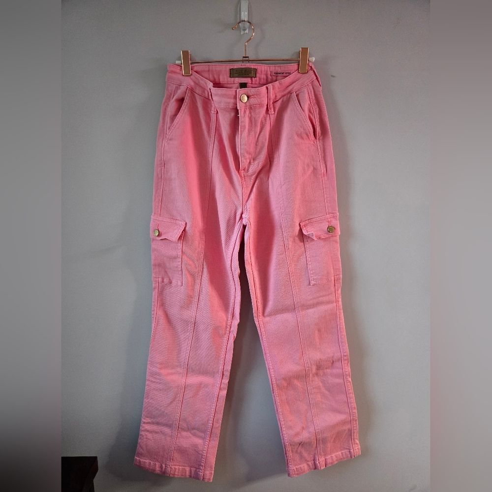 Judy Blue Vibrant Pink Denim